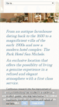 Mobile Screenshot of parkhotelsanmichele.it