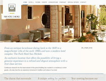 Tablet Screenshot of parkhotelsanmichele.it